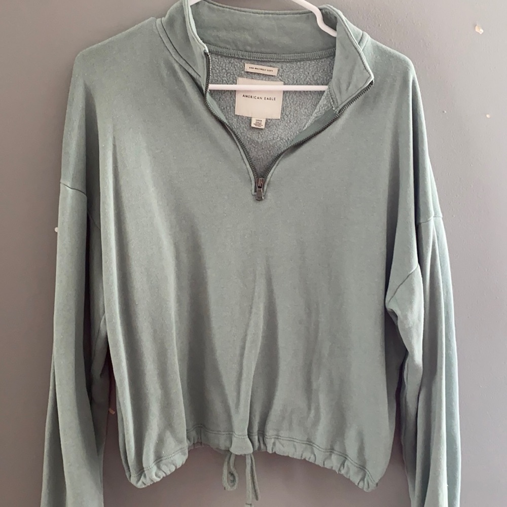 American eagle quarter zip